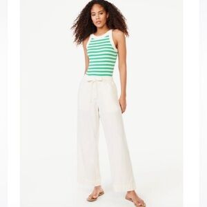 Free Assembly Linen-Blend Pants NWT